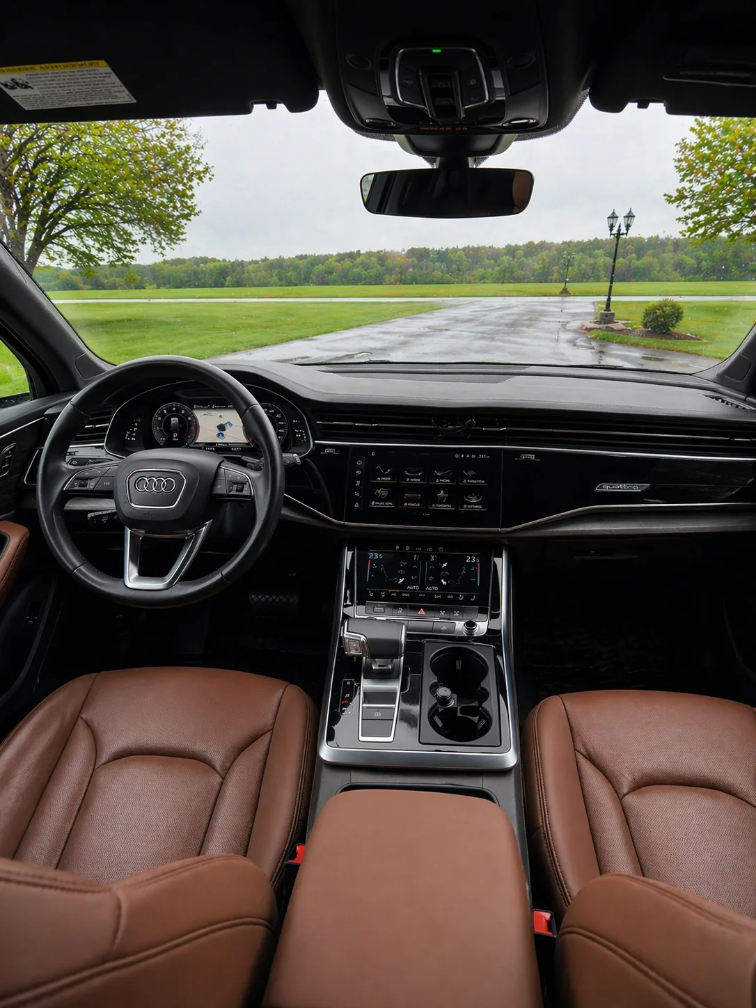 Interior Detail — restored vehicle cabin